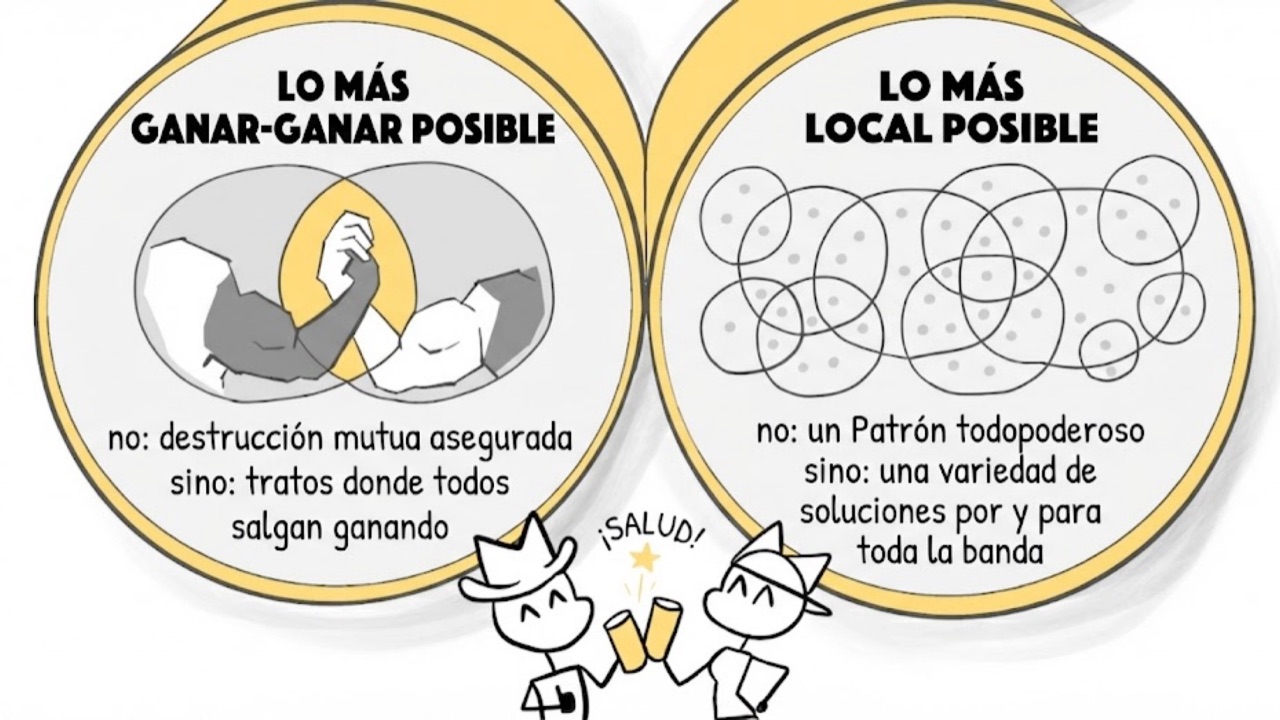 6-Pack of Care illustration: Solidarity and Symbiosis (Spanish)